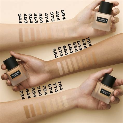 Shu-Uemura-Unlimited-Foundation-Lasting-Fluid-Swatches - Beauty Trends ...