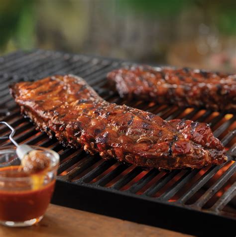 Tangy Grilled Pork Back Ribs - The Three Tomatoes