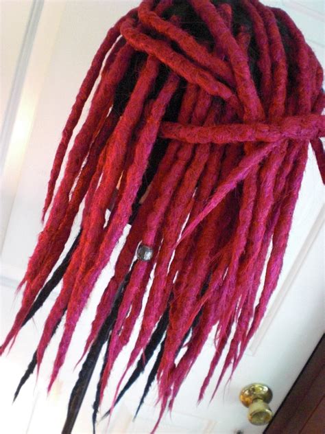 Custom Full Dread Wig Realistic Hand Crocheted Synthetic