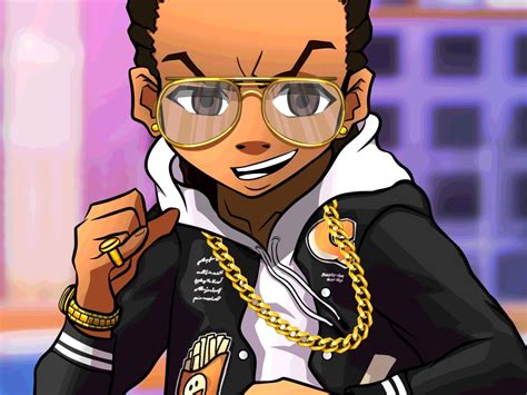 A drawing of you in boondocks cartoon art style | Upwork