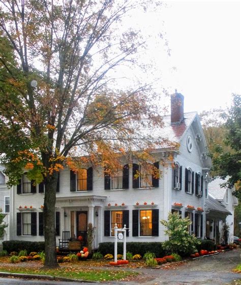 Autumn in Vermont | House styles, Mansions, House