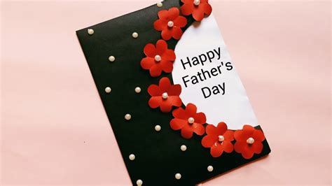 Fathers day greeting card ideas/Handmade Father's day card/Easy and ...