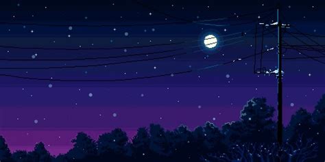 Lofi Night Sky Wallpaper Find images of sky wallpaper