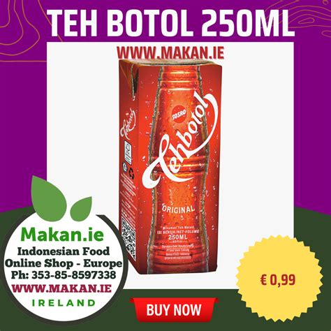 Teh Botol 250ml | Makan Indonesian Food