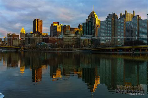 Pittsburgh Skyline Sunset 2023 - PittsburghSkyline.com – Original ...