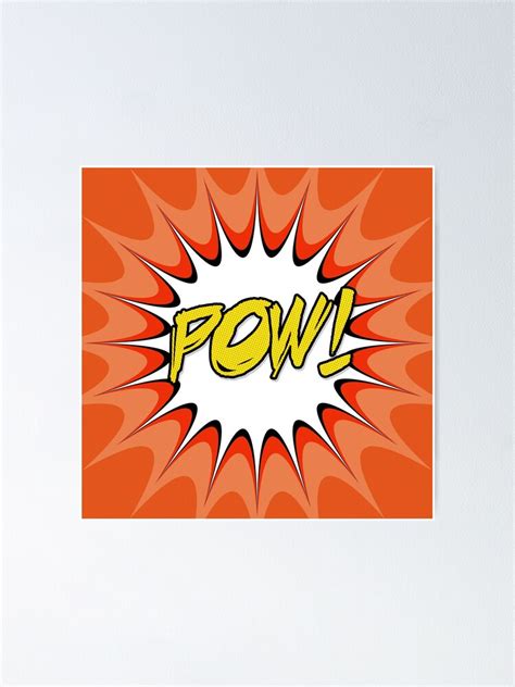 "POW! Cartoon Pop Art" Poster by MScott-Photo | Redbubble