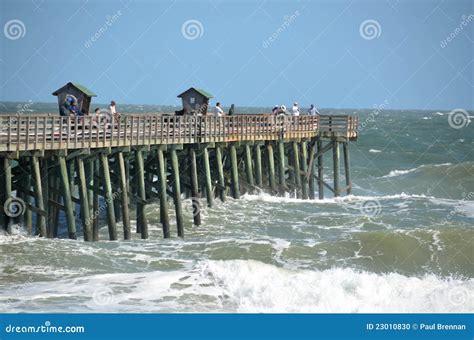 Flagler Beach Municipal Pier Editorial Photo | CartoonDealer.com #118512339