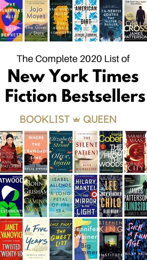 Go beyond just the current list of New York Times Fiction Best Sellers ...