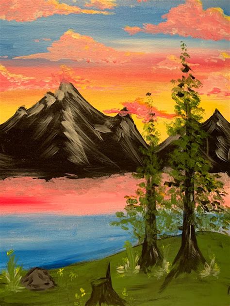 Fabulous Friday - Sunrise Mountain - In Person and Virtually - Brushes ...