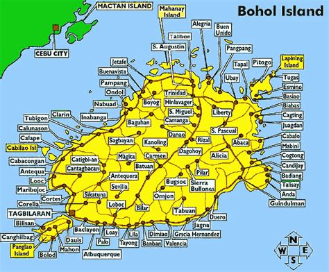 Bohol Map - Properties for sale in Bohol, Philippines