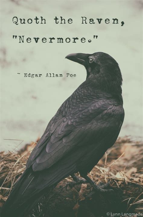 Raven Quote : Famous Quotes From The Raven. QuotesGram / Ghastly, grim ...