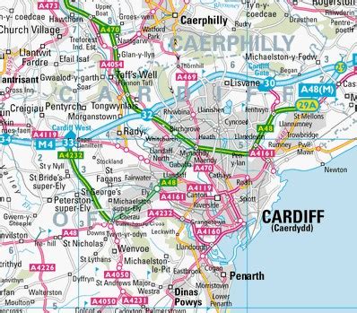 Cardiff Map