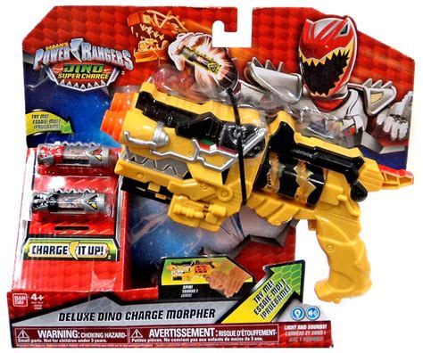 Power Rangers Dino Super Charge Deluxe Dino Charge Morpher Roleplay Toy ...