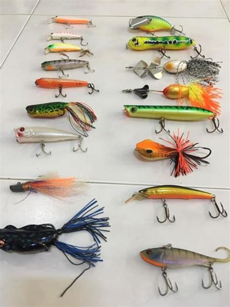 Toman and Peacock Bass lures for sale!! - FishingKaki.com Classifieds