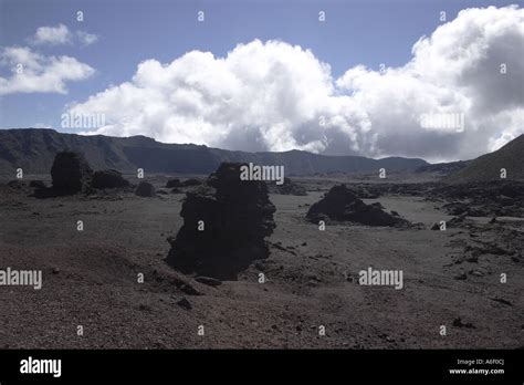 La Reunion volcano Stock Photo - Alamy