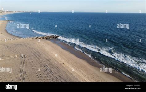 Santa Monica Beach Stock Photo - Alamy