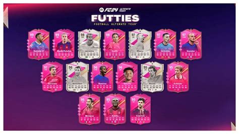 All EA FC 24 FUTTIES Team 1 players