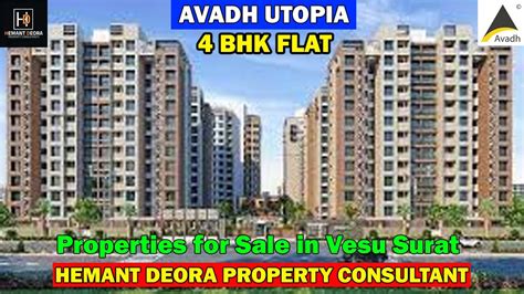 AVADH UTOPIA | Avadh utopia Surat | Projects for Sale in Vesu, Surat ...