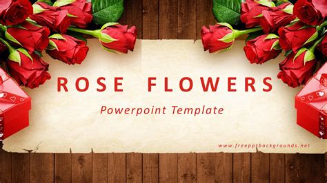 Powerpoint Backgrounds Roses