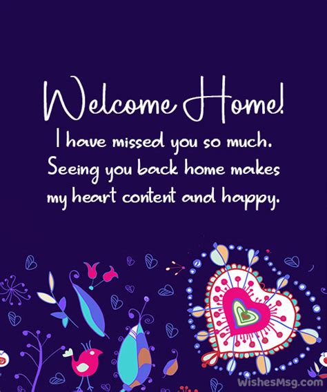 Welcome Home Quotes For Friends