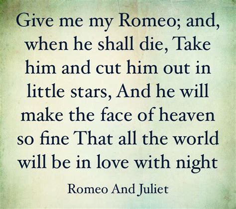 Romeo Quotes About Juliet S Beauty - ShortQuotes.cc