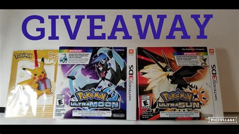 Pokemon Ultra Sun and Moon Starter Pack Unboxing + GIVEAWAY Tickets To ...