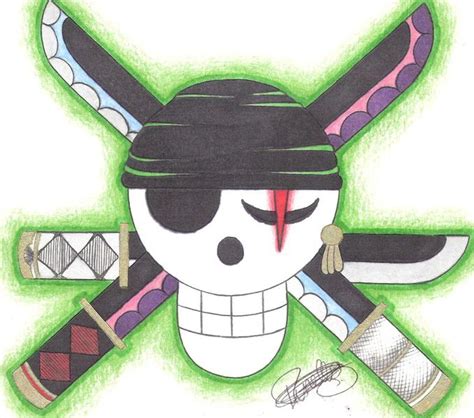 Roronoa Zoro Pirate-Emblem. by LoLoOw on DeviantArt