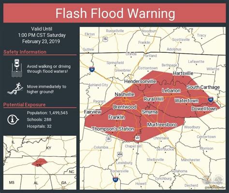 Tennessee Flooding: Flood Map, Photos and Warnings