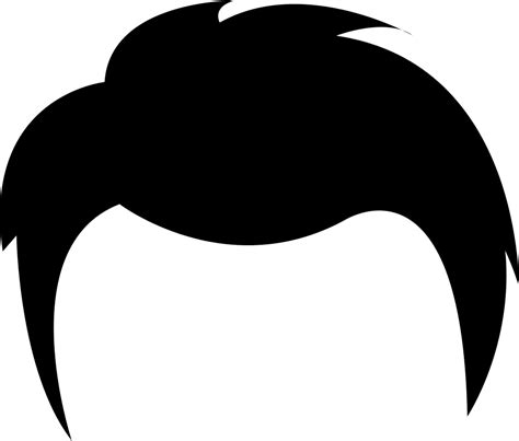 Black hair Hairstyle - short hair png download - 980*834 - Free ...