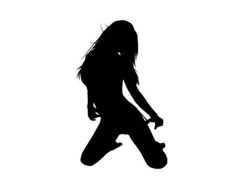 Pin Up Girl Silhouette - ClipArt Best