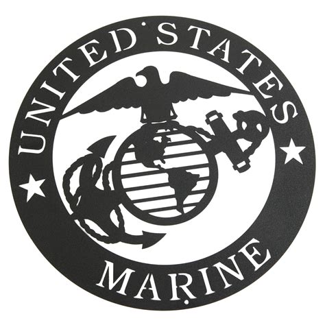 Summit Gifts 3025 Marines Corps Emblem Metal Silhouette | Summit Racing