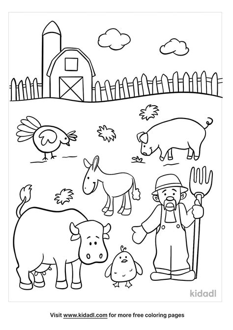 Old Macdonald Coloring Sheet