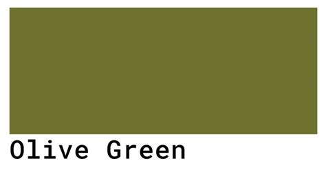 Olive Green Color Codes