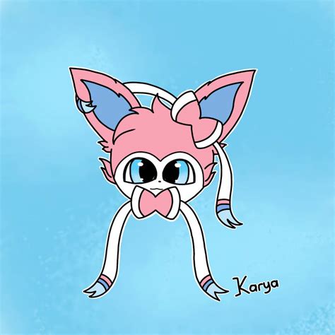 Sylveon Fanart by KaryaXUwO on DeviantArt