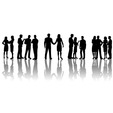 Silhouette Professional Employment - Professional people silhouettes ...