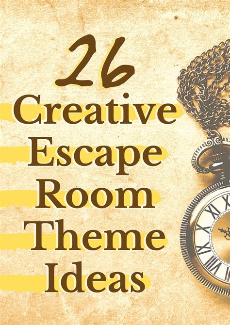 Use these to make your own escape room feel incredible: | Escape room ...