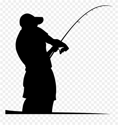 Download Fishing Rods Fisherman Silhouette - Man Fishing In Boat ...