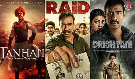 Top 10 Movies of Ajay Devgan