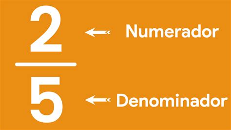 ¿Cuál es el Numerador y Denominador de una Fracción? | 2024