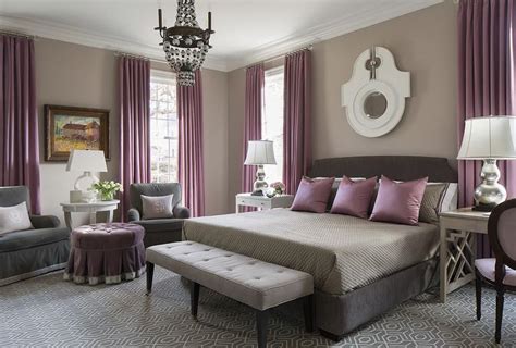 Grey And Purple Bedroom Color Schemes