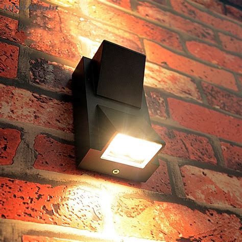 outdoor wall lamp 6W 10W led light outdoor up down COB LED ip65-in LED ...