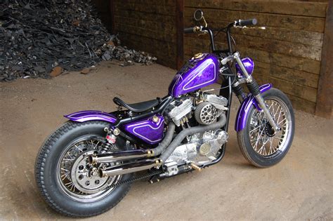 Sweden Chopper Frisco Style Harley Davidson Sportster purple | Chopper ...