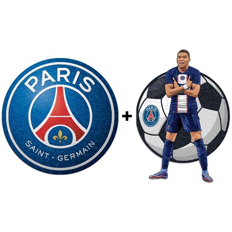 2 PACK PSG FC® Logo + Kylian Mbappé – Iconic Puzzles