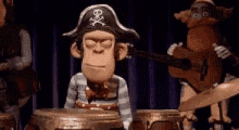 Jokes Monkey GIF - Jokes Monkey Drummer - Discover & Share GIFs