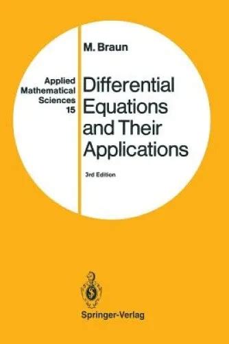 DIFFERENTIAL EQUATIONS AND Their Applications: An Introduction to ...