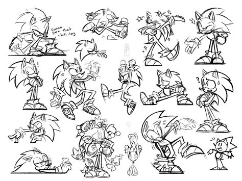 ArtStation - 🎉Sonic Sketch Practice🎉