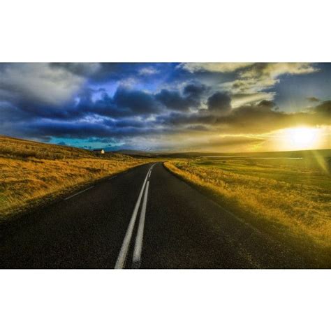 Sunset Highway Background liked on Polyvore featuring backgrounds ...