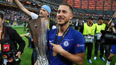 Eden Hazard says goodbye to Chelsea with two goals in Europa League ...