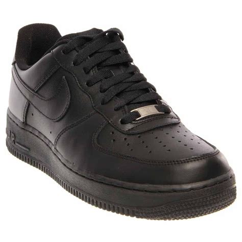 Nike Air Force 1 '07 - Black - Mens - Walmart.com