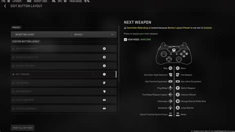 Warzone (2023) Controls and Keybinds